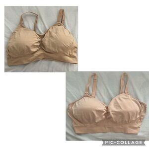 (2) Kindred by Kindred Bravely Pumping and Nursing Hands Free Bra - XXL Busty